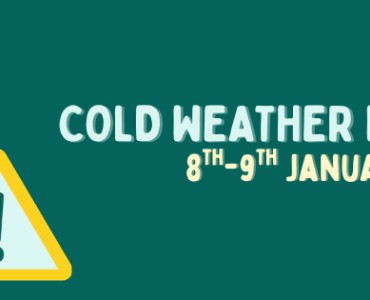 Cold Weather Warning, 8th-9th January 2026