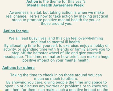 Mental Health Awareness Week 2026