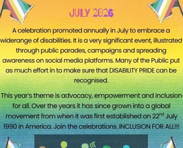 Disability Pride Month 2026